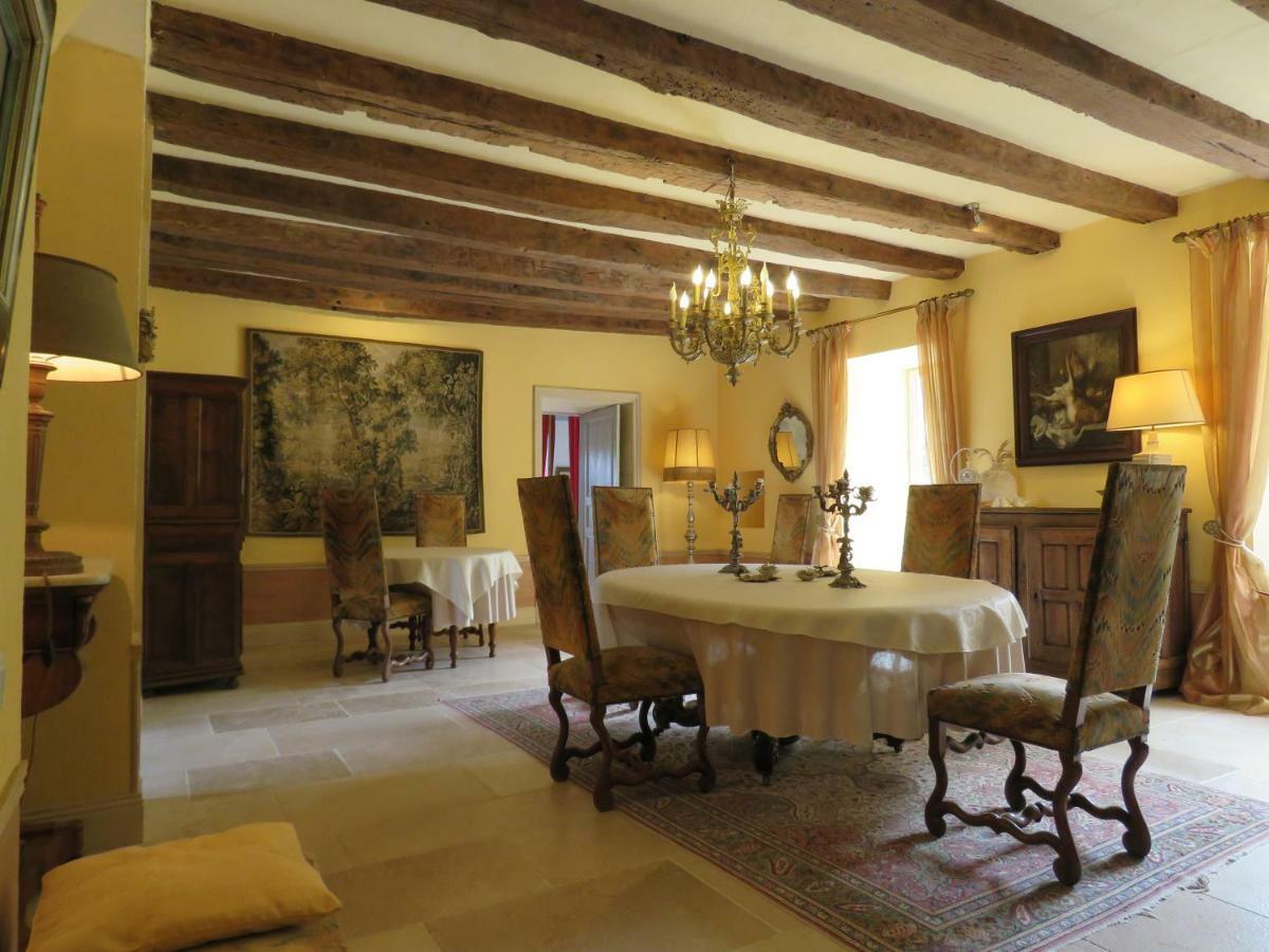 Chateau De Gaubert Bed & Breakfast Terrasson Eksteriør bilde